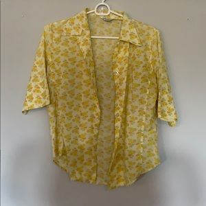 Vintage button up blouse (70s)